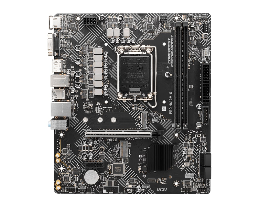 Материнська плата MSI Pro H610M-G Socket 1700